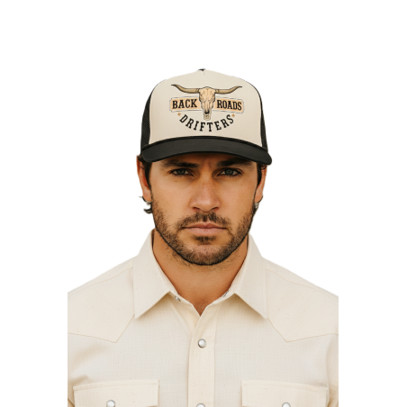 Back Roads Drifters Logo Ball Cap