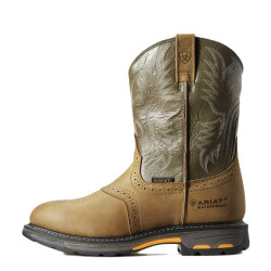 Ariat WorkHog Waterproof Work Boot - Aged Dark